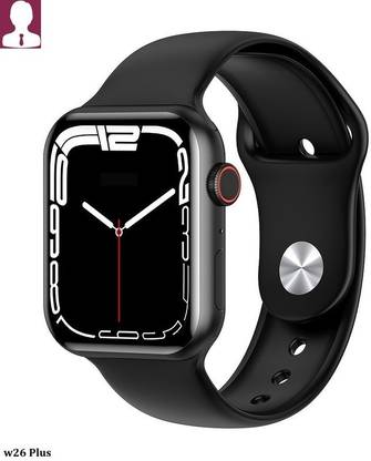 YKARN G138(W26+) PLUS STEP COUNT MULTI FACES SMART WATCH BALCK(PCACK OF 1) Smartwatch