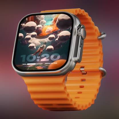 KadWaniya T800 Ultra Smart Watch With Wireless Charging Smartwatch