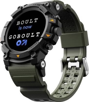 GOBOULT (previously Boult) Thrux 1.39''HD Screen, GPS Tracker, Working Crown Smartwatch