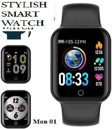 Jocoto S18(A1) ADVANCE MULTI SPORTS STEP COUNT SMART WATCH BLACK(PACK OF 1) Smartwatch