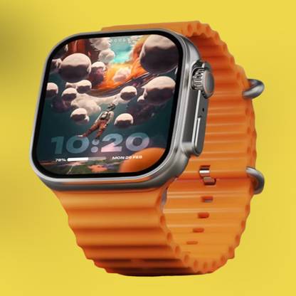 KadWaniya T800 Ultra Smart Watch With Wireless Charging Smartwatch