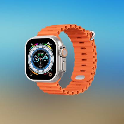 KadWaniya T800 Ultra Smart Watch With Wireless Charging Smartwatch