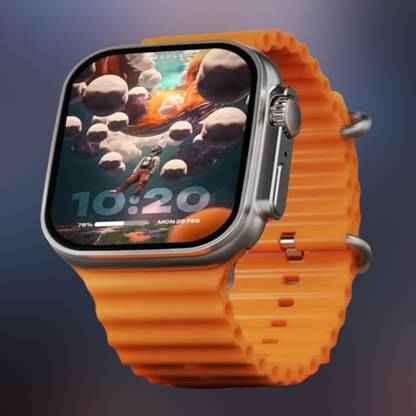 KadWaniya T800 Ultra Smart Watch With Wireless Charging Smartwatch