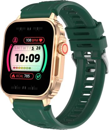 alt Hunk, 1.96", BT Calling, 200 Watchfaces,120 Sports modes, 500 nits, Rugged Metal Smartwatch