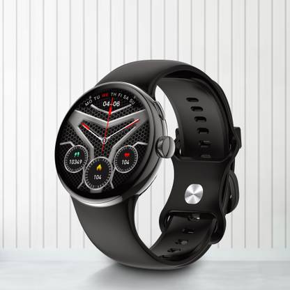 Fire-Boltt Rock 33.02mm (1.3) AMOLED Display, BT Calling, Rotating Crown, Voice Assistant Smartwatch