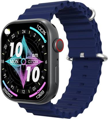 Gizmore STARX 2.0inch AOD Edge to Edge HD Display 240*296 px Functional Crown,BT Calling Smartwatch