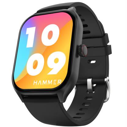 Hammer Polar 2.01" IPS Large Display 500Nits Brightness,Advanced Bluetooth Calling Smartwatch