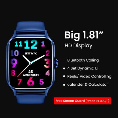 Styx KONNEKT Blaze Blue Smartwatch
