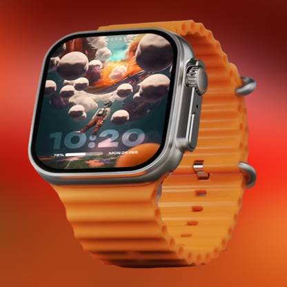 KadWaniya T800 Ultra Smart Watch With Wireless Charging Smartwatch