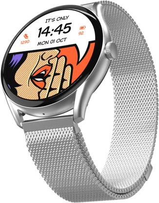 Fitshot Aster 1.43inch round AMOLED Display with BT Calling,1000 Nits brightness Smartwatch