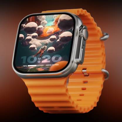 KadWaniya T800 Ultra Smart Watch With Wireless Charging Smartwatch