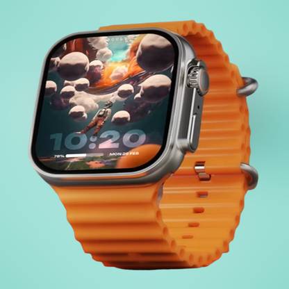 KadWaniya T800 Ultra Smart Watch With Wireless Charging Smartwatch