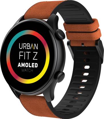 Urban Fit Z 1.38" AMOLED Round Dial Display, Always On Display Smartwatch