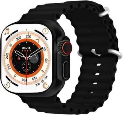 YAROH KUM76_AW31-T800 Smart Watch ultra 8_16 Smartwatch (Black Strap, Free Size) Smartwatch