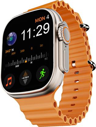 ADCOM Armour Pro 1.96" Big Display Smartwatch with Bluetooth Calling Wireless Charging Smartwatch