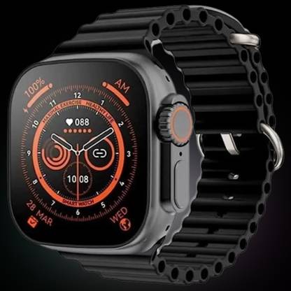 KadWaniya T800 Ultra Smart Watch With Wireless Charging Smartwatch