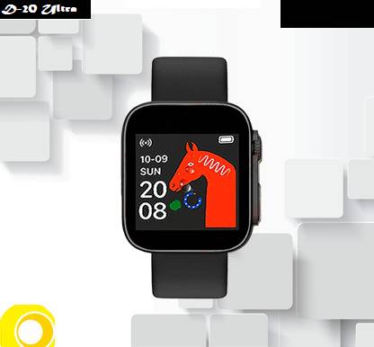 Bashaam C39_D20 ULTRA CALORIES COUNT SMARTWATCH BLACK (PACK OF 1) Smartwatch