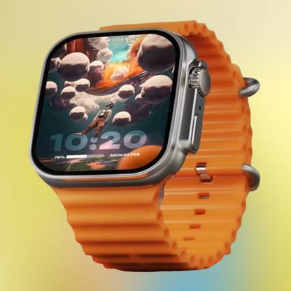 KadWaniya T800 Ultra Smart Watch With Wireless Charging Smartwatch