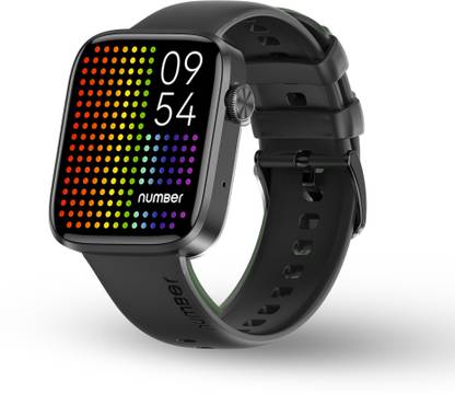 Number DialFit Pro Max Always on display BT Calling 1.91"Bezelless Edge-to-Edge Display Smartwatch