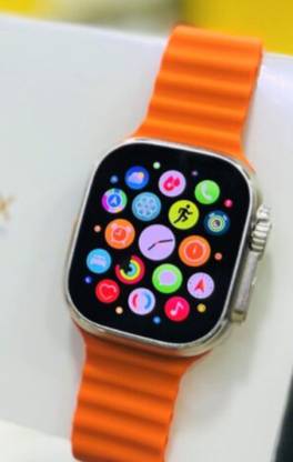 Techfly T-800 Ultra Smart Watch With Wireless Charging And Sweatproof NX01 Smartwatch