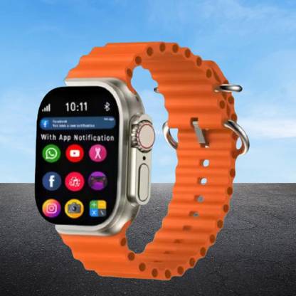 firetouch A1 New T10 Ultra Smartwatch With BT Calling & Fast Charging Smartwatch