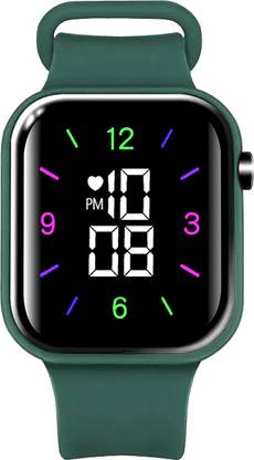 Time Up DIGITAL LED WATCH Glowing Display For Children (Age:3-10 Years) Smartwatch