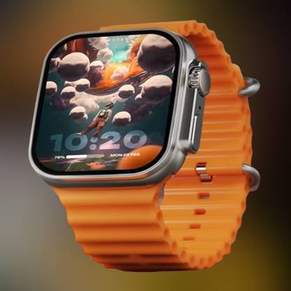 KadWaniya T800 Ultra Smart Watch With Wireless Charging Smartwatch