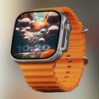 KadWaniya T800 Ultra Smart Watch With Wireless Charging Smartwatch