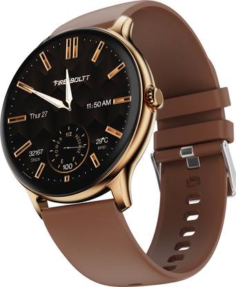 Fire-Boltt Ninja Talk 35.3mm (1.39) Round Bluetooth Calling Metal Body,120 Sports Modes Smartwatch