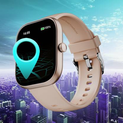 boAt Wave Sigma 3 w/ Turn By Turn Navigation, 2.01" Screen, Crest App, QR Code Tray Smartwatch