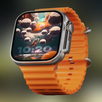 KadWaniya T800 Ultra Smart Watch With Wireless Charging Smartwatch