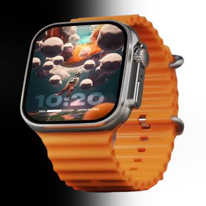 KadWaniya T800 Ultra Smart Watch With Wireless Charging Smartwatch
