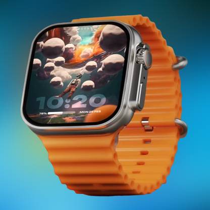 KadWaniya T800 Ultra Smart Watch With Wireless Charging Smartwatch