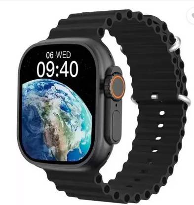 Manbhy COMBO T800 Series 8 Ultra Smart Watch HD Display Smart Watch black Smartwatch