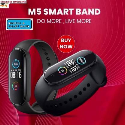 Actariat F954 M5_ADVANCE HEART RATE MULTI FACES SMART BAND BLACK(PACK OF 1)