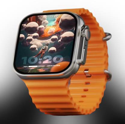 KadWaniya T800 Ultra Smart Watch With Wireless Charging Smartwatch