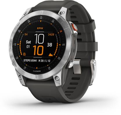 GARMIN Epix Gen 2, Up to 16 days Battery, AMOLED Display, Real Time Stamina Smartwatch