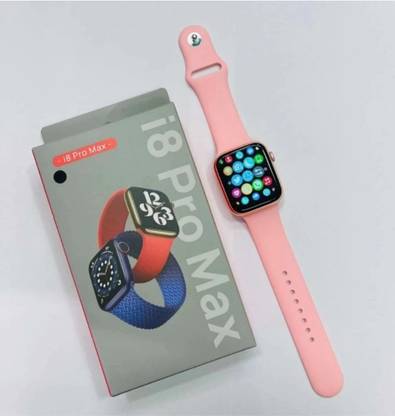 GENTLEMOB I8 promax Smartwatch pink 1.69mm HD with Bluetooth calling function watch ultra Smartwatch