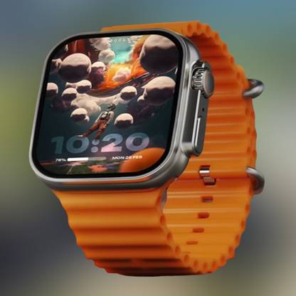 KadWaniya T800 Ultra Smart Watch With Wireless Charging Smartwatch