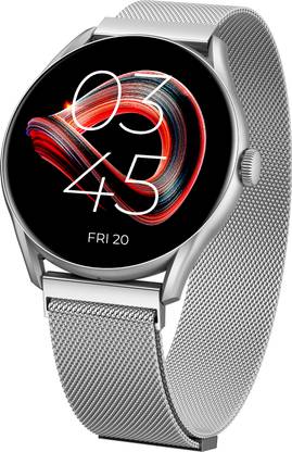 beatXP 1.43'' Super Retina AMOLED Display, 1000 Nits, BT Calling with Metal Body Smartwatch