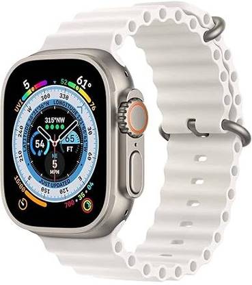 Niwaz T800 Ultra Smart Watch White 1.99 inch Infinite Display,Bluetooth Calling Smartwatch