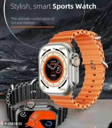 LXELA T800 Ultra Smart Watch Series 8 ORANGE Smartwatch