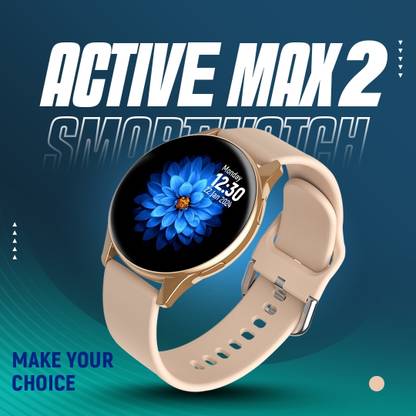WTG Active 2 1.43" AMOLED Always On Display Premium Design & Bluetooth Calling Smartwatch