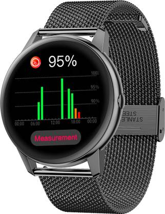 French Connection Full Round Touch Screen Smartwatch Mesh Band - R3-B Pro Smartwatch