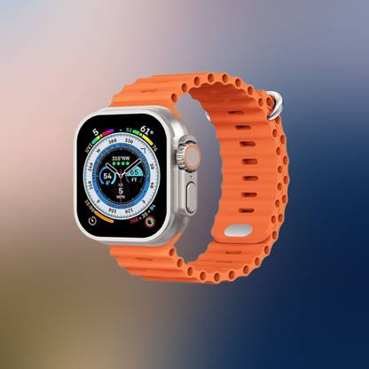 KadWaniya T800 Ultra Smart Watch With Wireless Charging Smartwatch