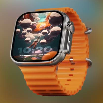 KadWaniya T800 Ultra Smart Watch With Wireless Charging Smartwatch