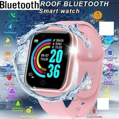 TAXTURE D20 ADVANCE STEP COUNT FITNESS HEART RATE TRACKER SMARTWATCH T455 Smartwatch