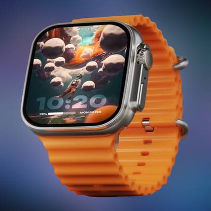 KadWaniya T800 Ultra Smart Watch With Wireless Charging Smartwatch