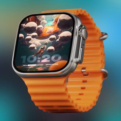 KadWaniya T800 Ultra Smart Watch With Wireless Charging Smartwatch