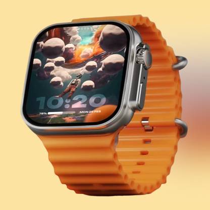KadWaniya T800 Ultra Smart Watch With Wireless Charging Smartwatch